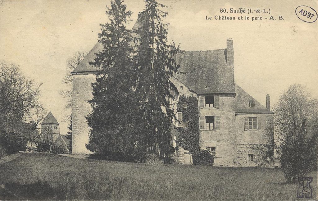 Saché - Le Château et le parc